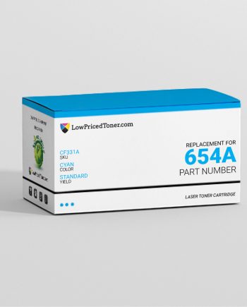 HP CF331A 654A Compatible Cyan Laser Toner Cartridge