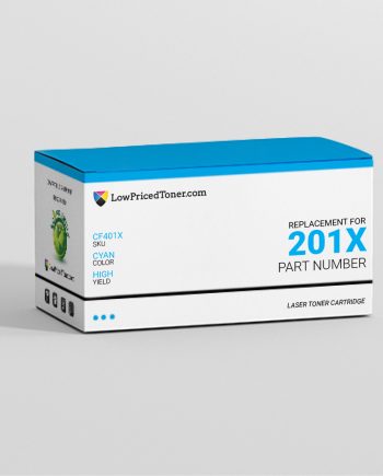 HP CF401X 201X Compatible Cyan Laser Toner Cartridge High Yield