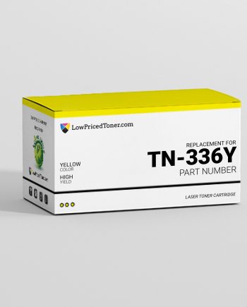 Brother TN-336Y Compatible Yellow Laser Toner Cartridge High Yield
