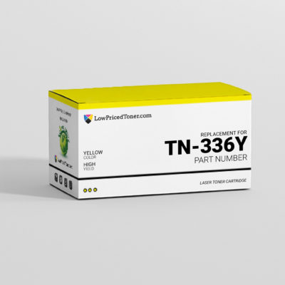 Brother TN-336Y Compatible Yellow Laser Toner Cartridge High Yield