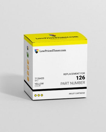 Epson T126420 126 Remanufactured Yellow Ink Cartridge