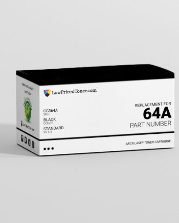 HP CC364A 64A Remanufactured Black MICR Laser Toner Cartridge
