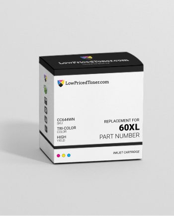 HP CC644WN 60XL Remanufactured TriColor Ink Cartridge High Yield