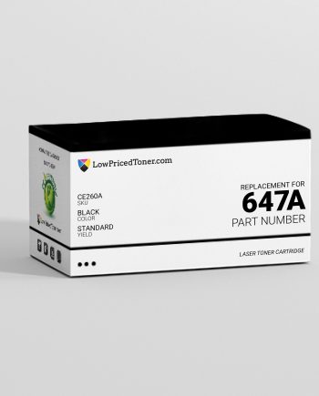 HP CE260A 647A Remanufactured Black Laser Toner Cartridge