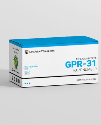 Canon 2794B003AA GPR-31 Compatible Cyan Laser Toner Cartridge