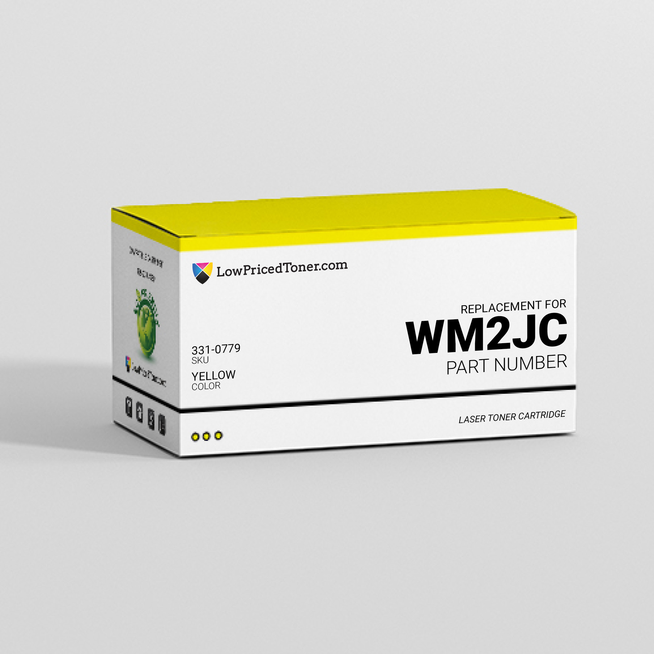 Dell 331-0779 WM2JC Compatible Yellow Laser Toner Cartridge