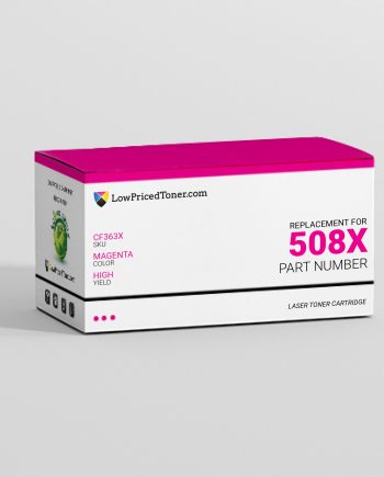 HP CF363X 508X Compatible Magenta Laser Toner Cartridge High Yield