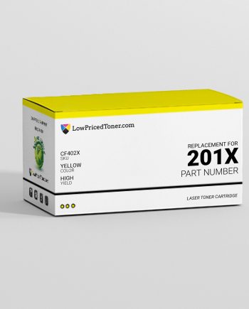HP CF402X 201X Compatible Yellow Laser Toner Cartridge High Yield