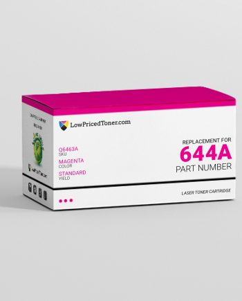 HP Q6463A 644A Remanufactured Magenta Laser Toner Cartridge