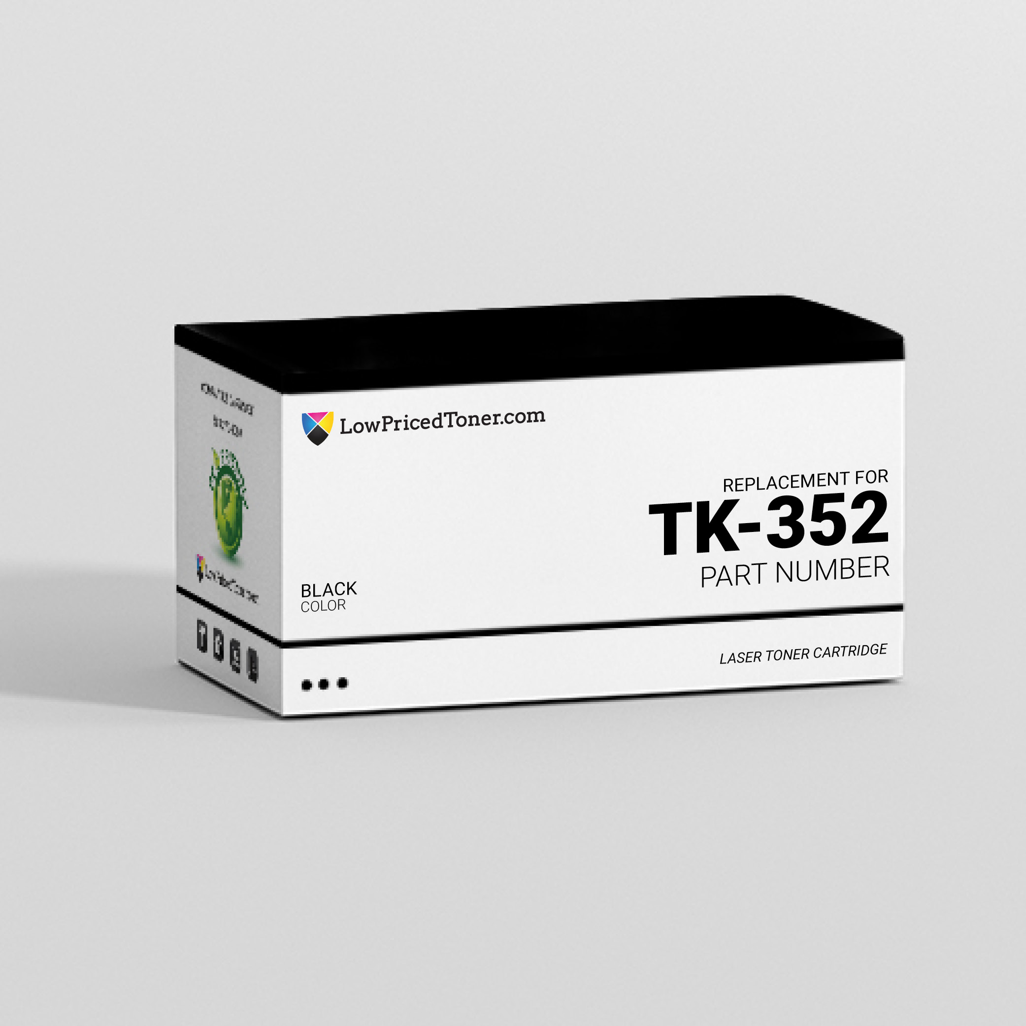 Kyocera Mita and Copystar TK-352 Compatible Black Laser Toner Cartridge