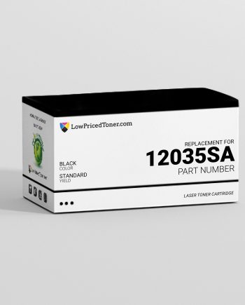 Lexmark 12035SA Remanufactured Black Laser Toner Cartridge