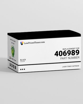Ricoh and Dell 406989 Compatible Black Laser Toner Cartridge