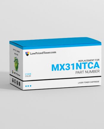 Sharp MX31NTCA Compatible Cyan Laser Toner Cartridge