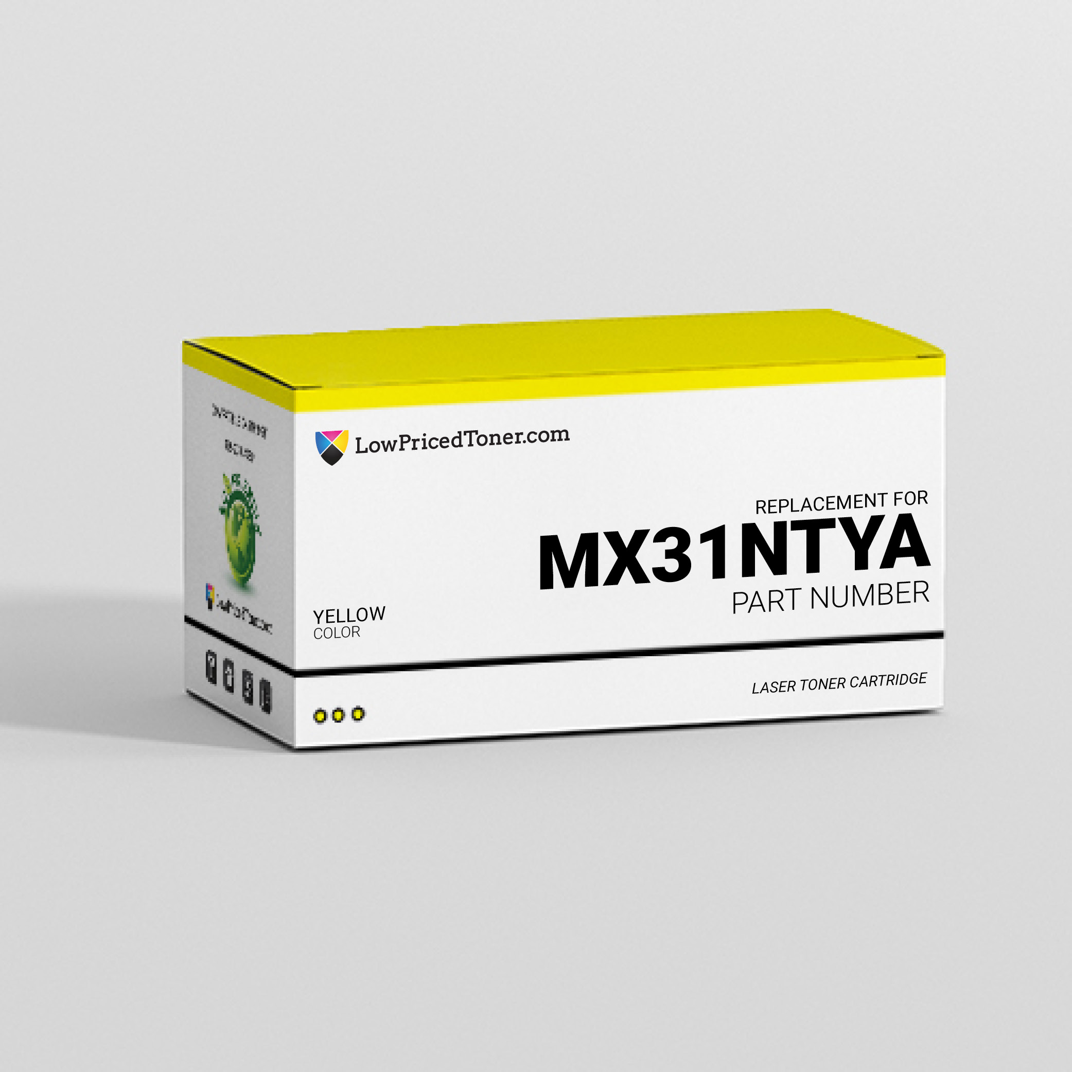Sharp MX31NTYA Compatible Yellow Laser Toner Cartridge